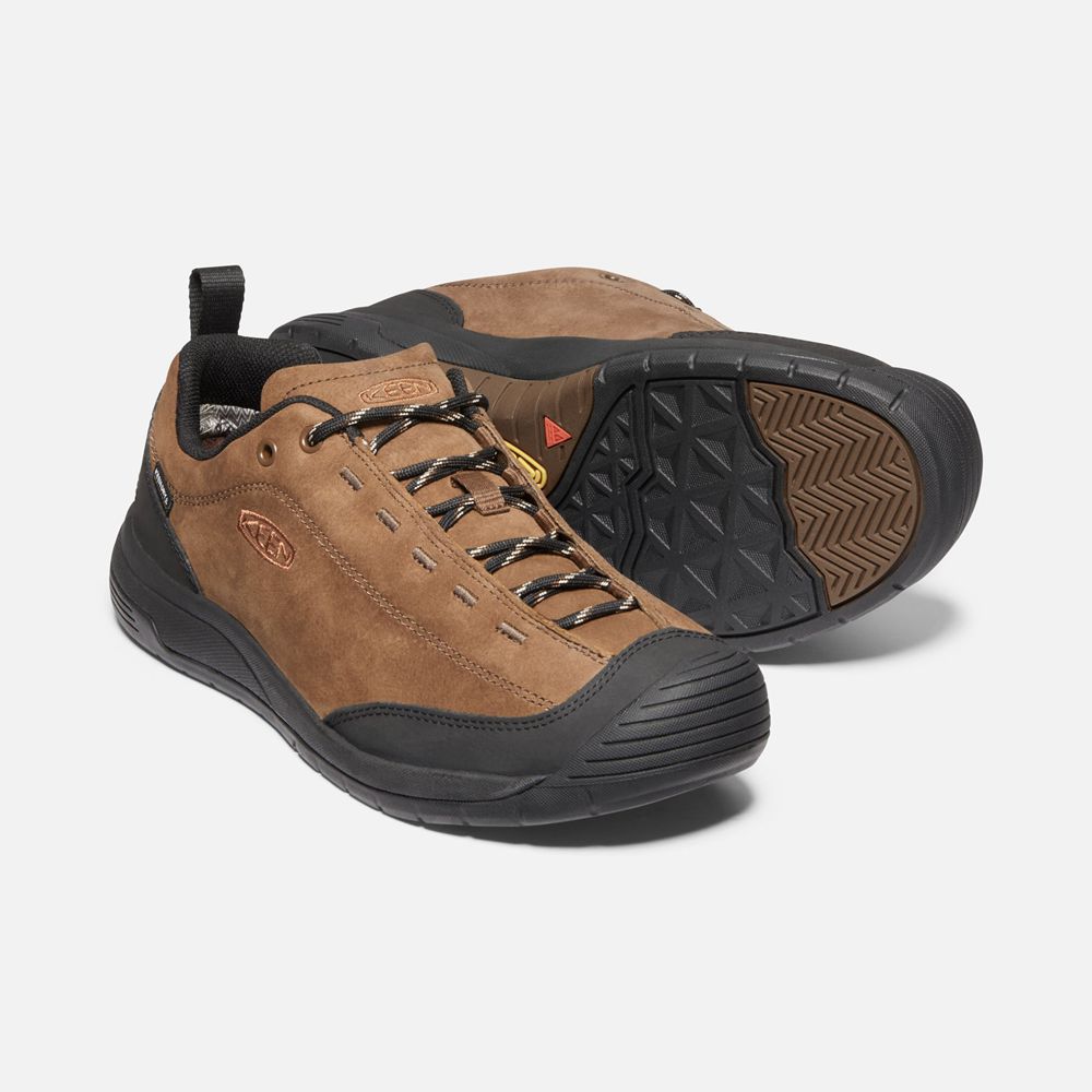 Keen Sneakers Herr Bruna/Svarta - Jasper Ii Waterproof Shoes - 538910VWL